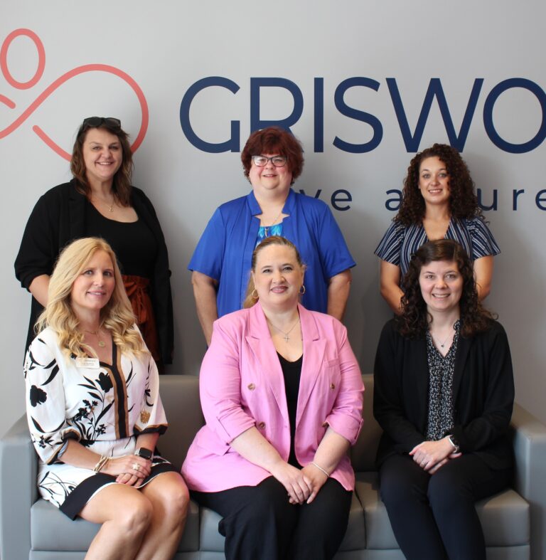 Group photo of our team at Griswold's Home Office