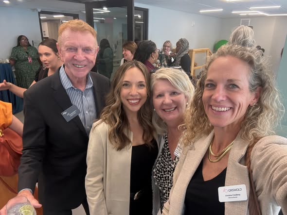 Christine at event