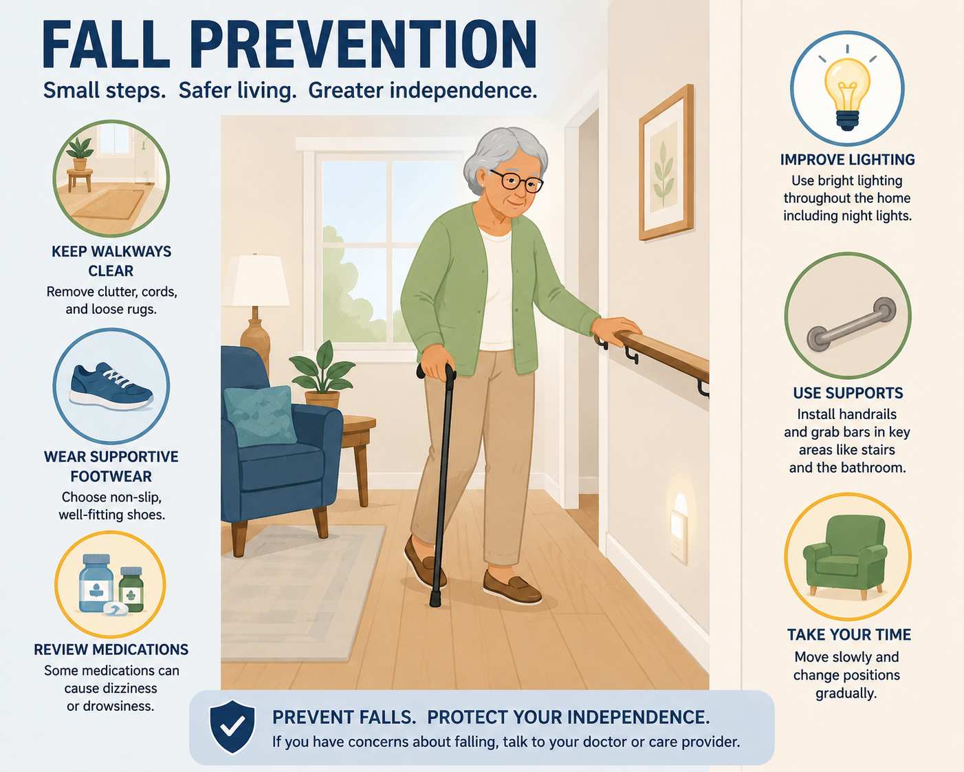 Fall prevention guide