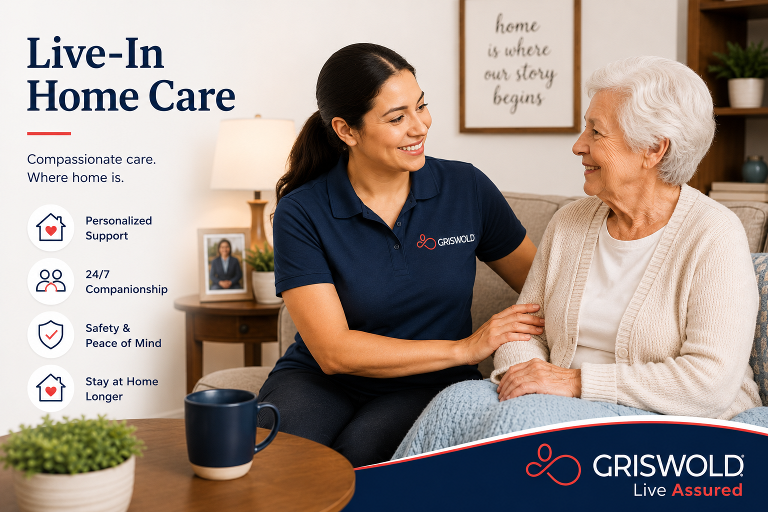 Live-in home care benefits