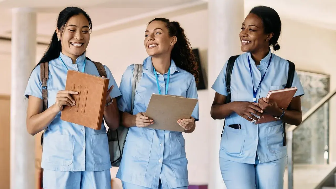 healthcare professionals or students specializing in elder home care services.